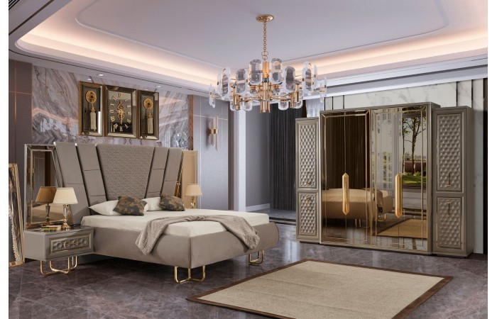 Lounge Nehirkumu Yatak Odası, 6 Kapaklı