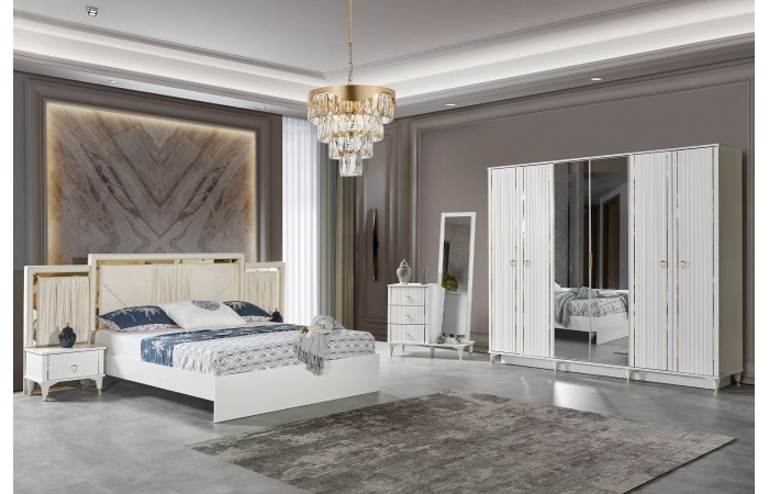 Nehir Yatak Odası Takımı, 6 Kapaklı