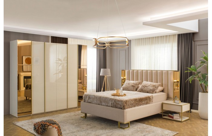 Loft Yatak Odası Takımı, 6 Kapaklı