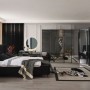 Asos Reflekte Cam Yatak Odası Takımı, Giyinme OdalıModern Yatak Odası
