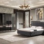 Luxury Black Yatak Odası Takımı, 6 KapaklıLuxury Yatak Odası