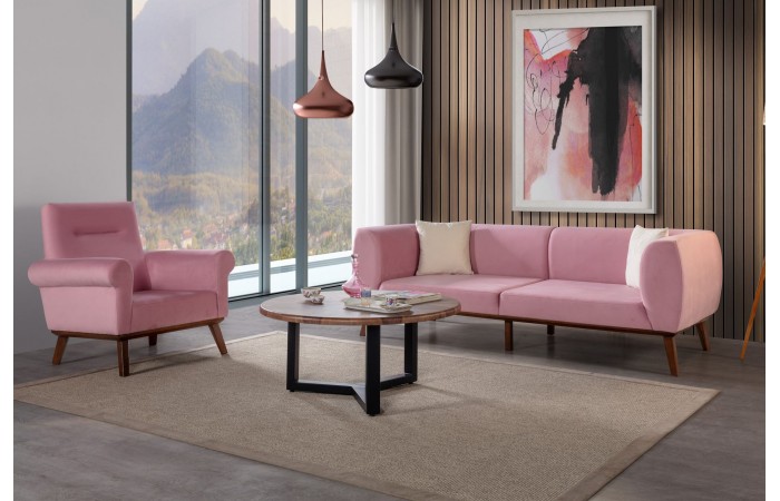 Lotus Koltuk Takımı, Pembe