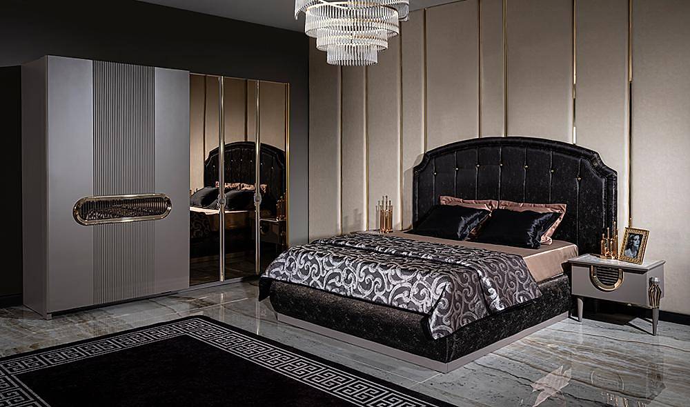 Diva Luxury Bazalı Yatak OdasıLuxury Yatak Odası