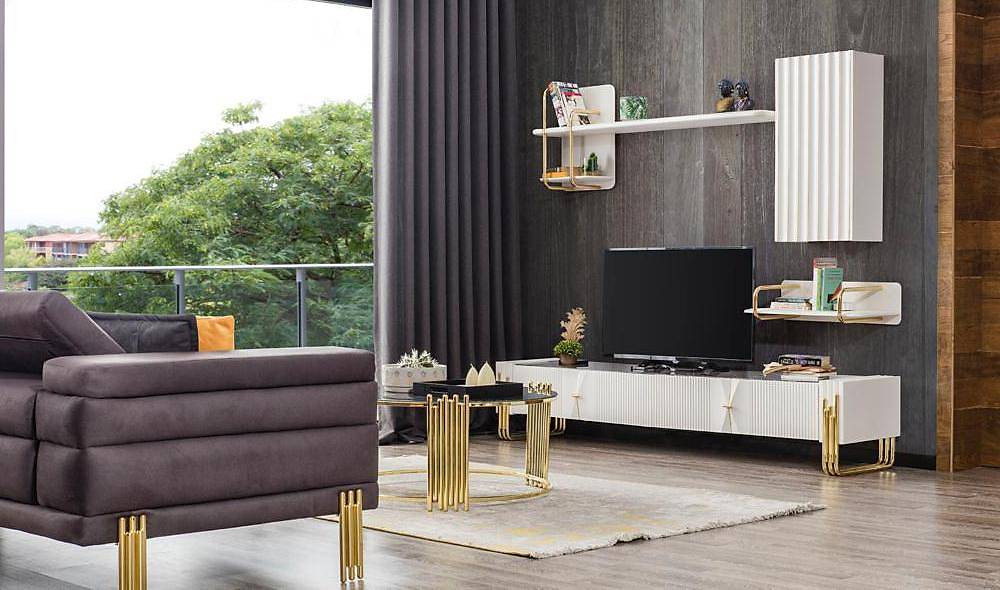 Almera Ekru Tv Ünitesi