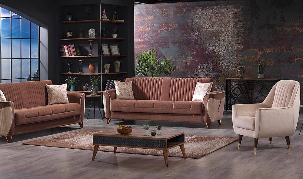 Irmak Oturma Grubu Metal Kasa