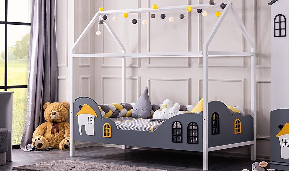 Basel Montessori Karyola İndirimli Mobilya