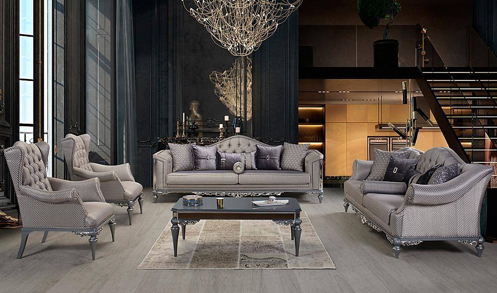 Şehrazat Klasik Koltuk Takımı İndirimli Mobilya