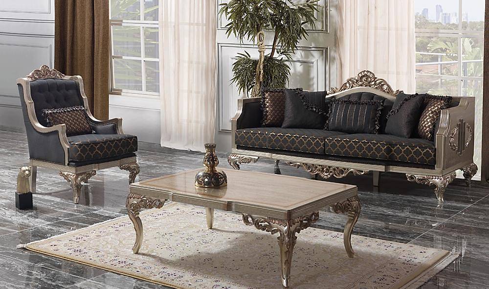 Belinda Klasik Koltuk Takımı İndirimli Mobilya