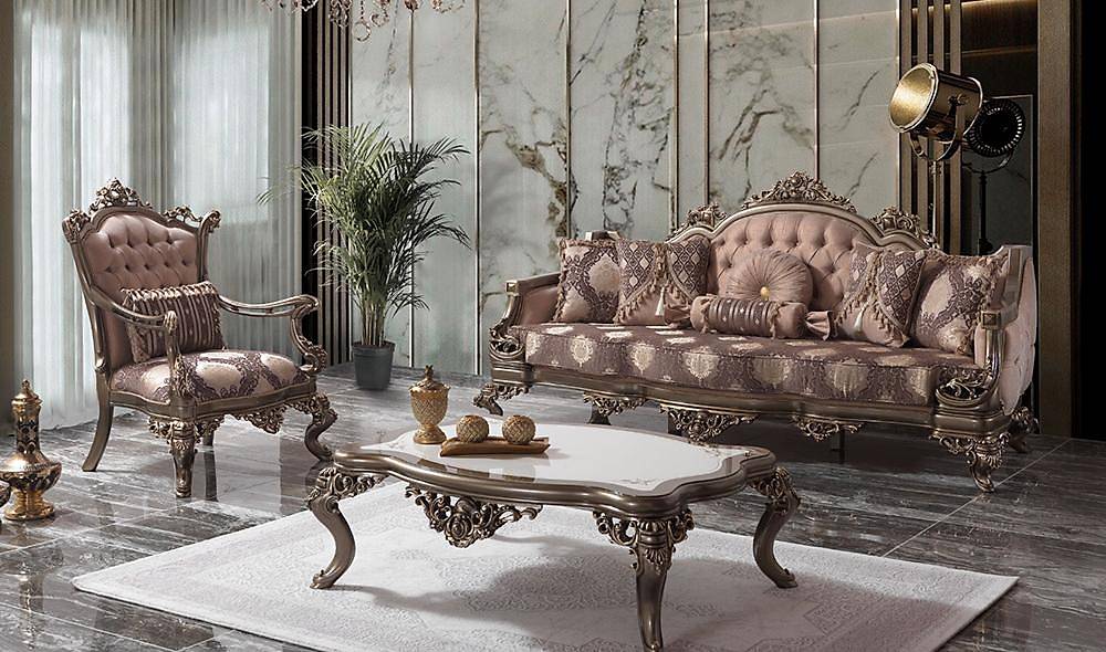 Miray Klasik Koltuk Takımı İndirimli Mobilya