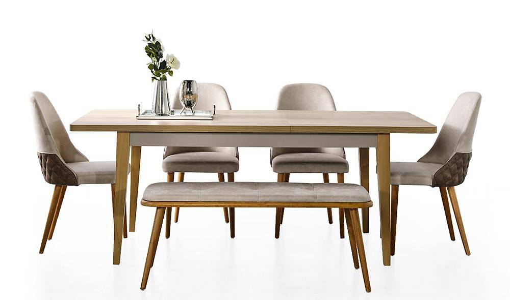 Antik Yemek Masası Takımı Yemek Masası Takımı