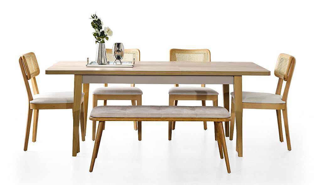 Antik Yemek Masası Takımı V3 Yemek Masası Takımı