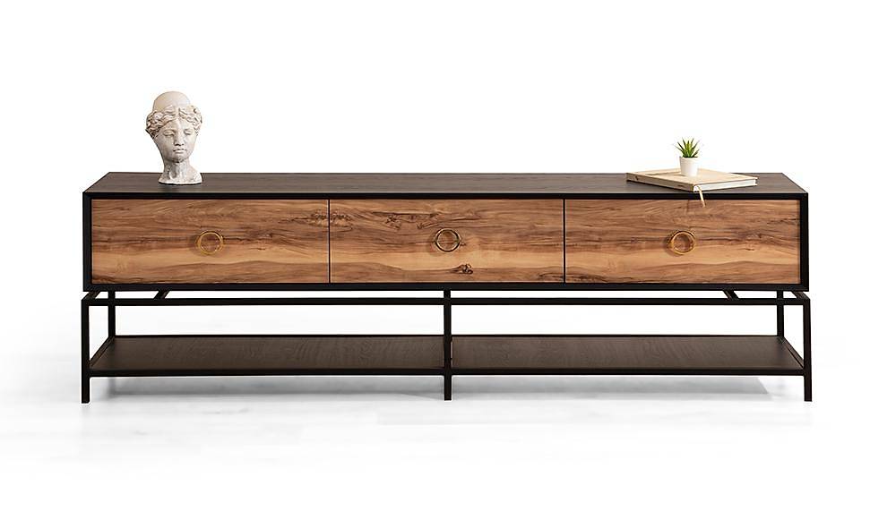 Kent Tv Sehpası - Siyah İndirimli Mobilya