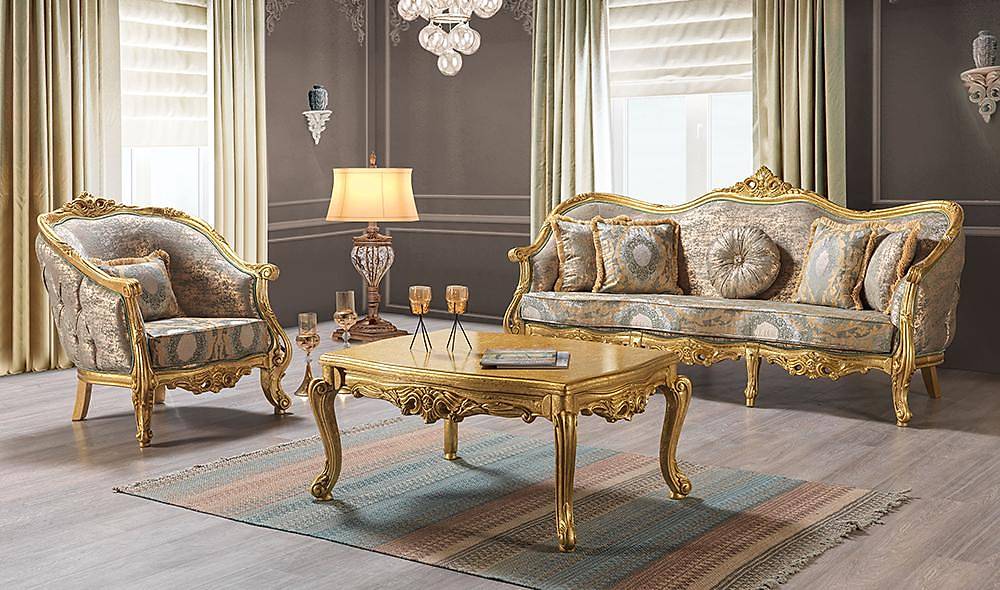 Valente Klasik Koltuk Takımı İndirimli Mobilya