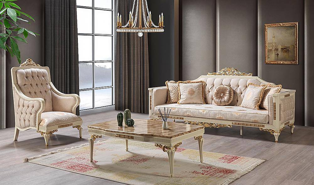 Torenna Klasik Koltuk Takımı İndirimli Mobilya