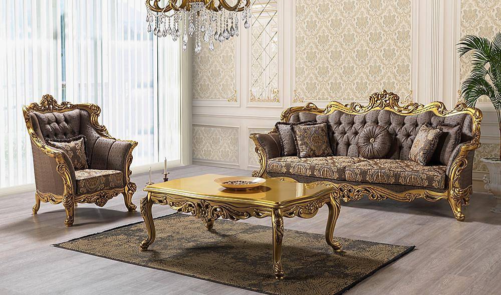 Viola Klasik Koltuk Takımı İndirimli Mobilya