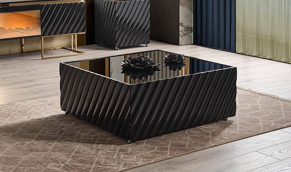 Channel Orta Sehpa - Siyah