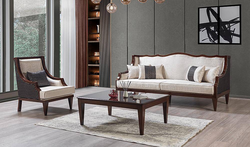 Alves Klasik Koltuk Takımı İndirimli Mobilya