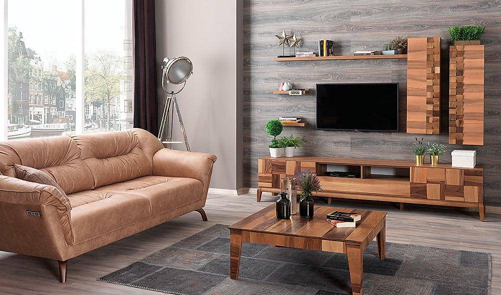 Vogue Ahşap Tv Ünitesi İndirimli Mobilya