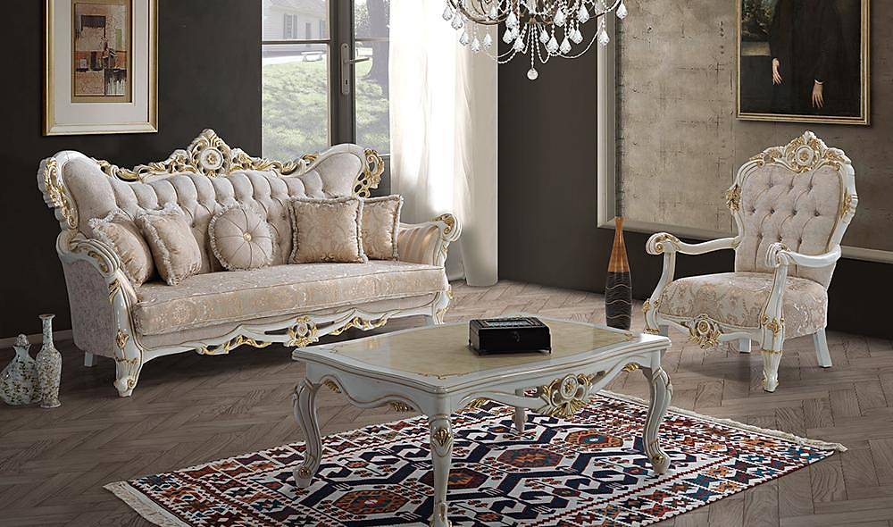 Helena Klasik Koltuk Takımı İndirimli Mobilya