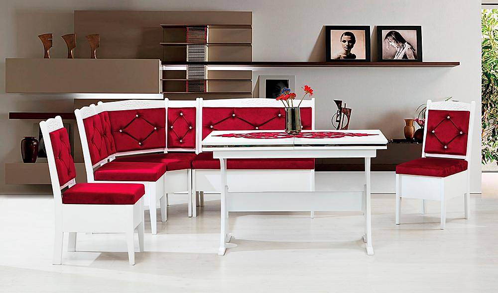 Avangarde Mutfak Köşe Takımı Mutfak Köşe Takımları