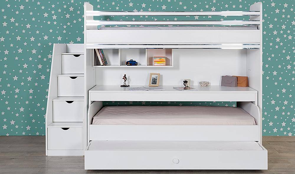 Compact Fonksiyonel Ranza Seti - Beyaz İndirimli Mobilya