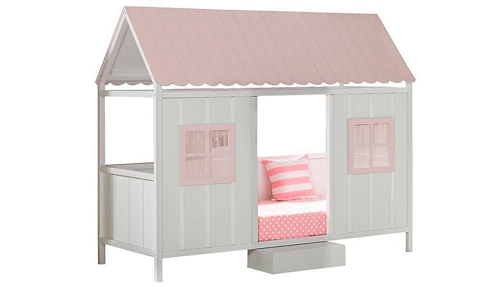 Vanessa Montessori Karyola Pembe İndirimli Mobilya