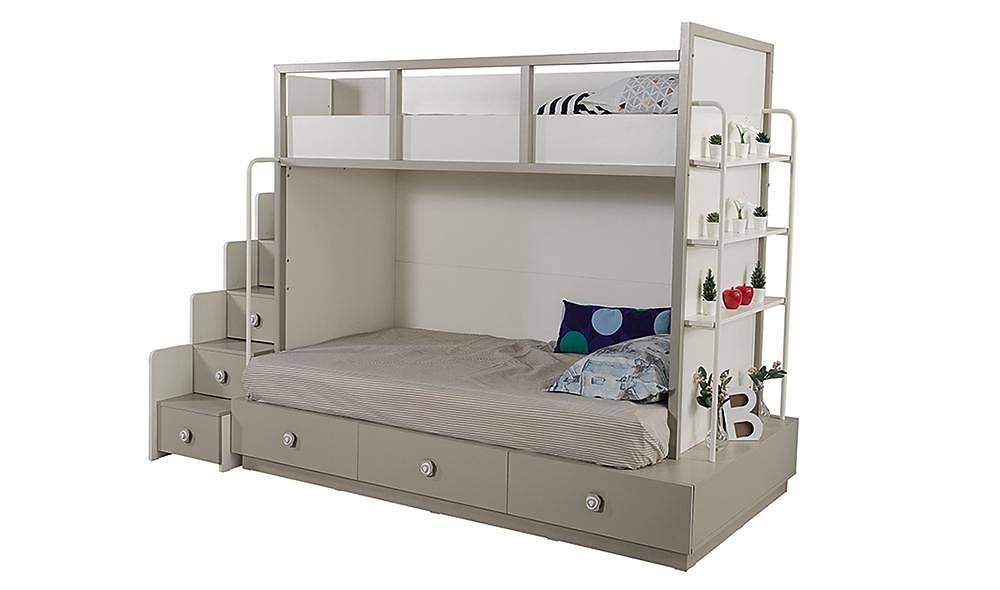 Avşa Merdivenli Ranza İndirimli Mobilya