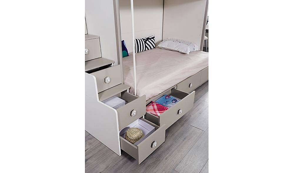 Avşa Merdivenli Ranza İndirimli Mobilya