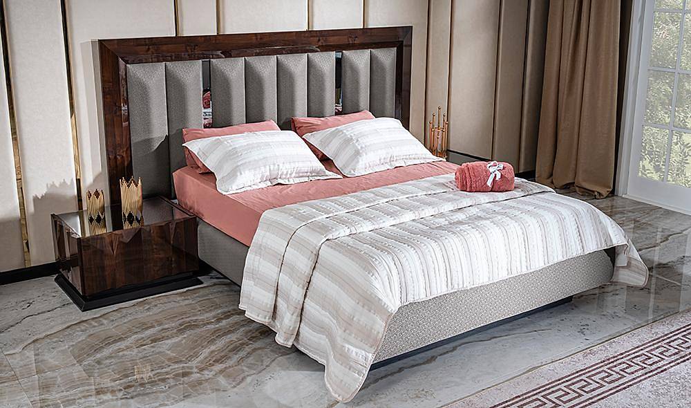 Mercan Luxury Bazalı Yatak OdasıLuxury Yatak Odası