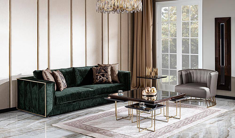 Mercan Luxury Salon Takımı Avangarde KoltukTakımı
