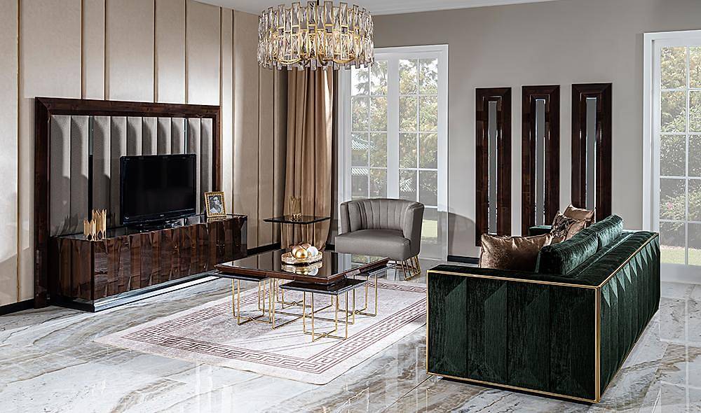 Mercan Luxury Salon Takımı Avangarde KoltukTakımı