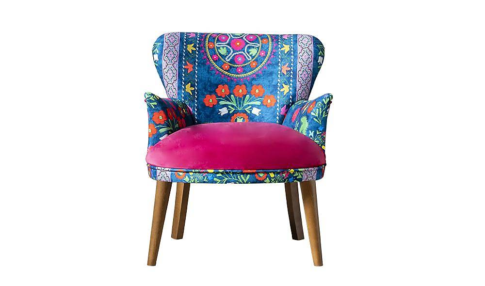 Hawaii Pembe Berjer Çay Seti Koltuk