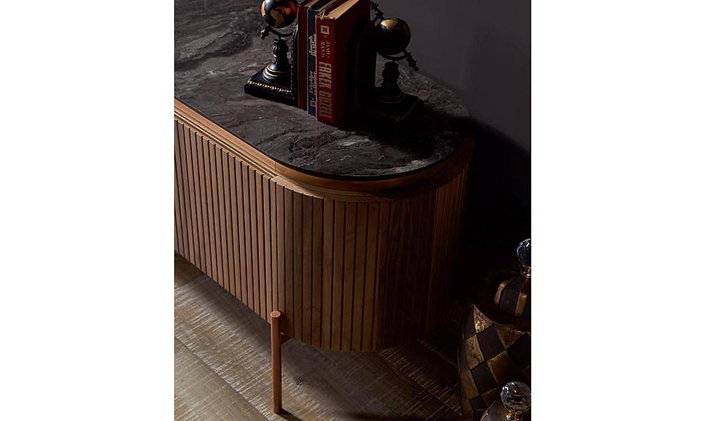 Mood Ceviz Bronz Tv Sehpası İndirimli Mobilya