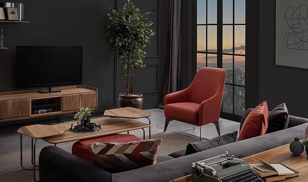 Palemo Ahşap Tv Ünitesi İndirimli Mobilya