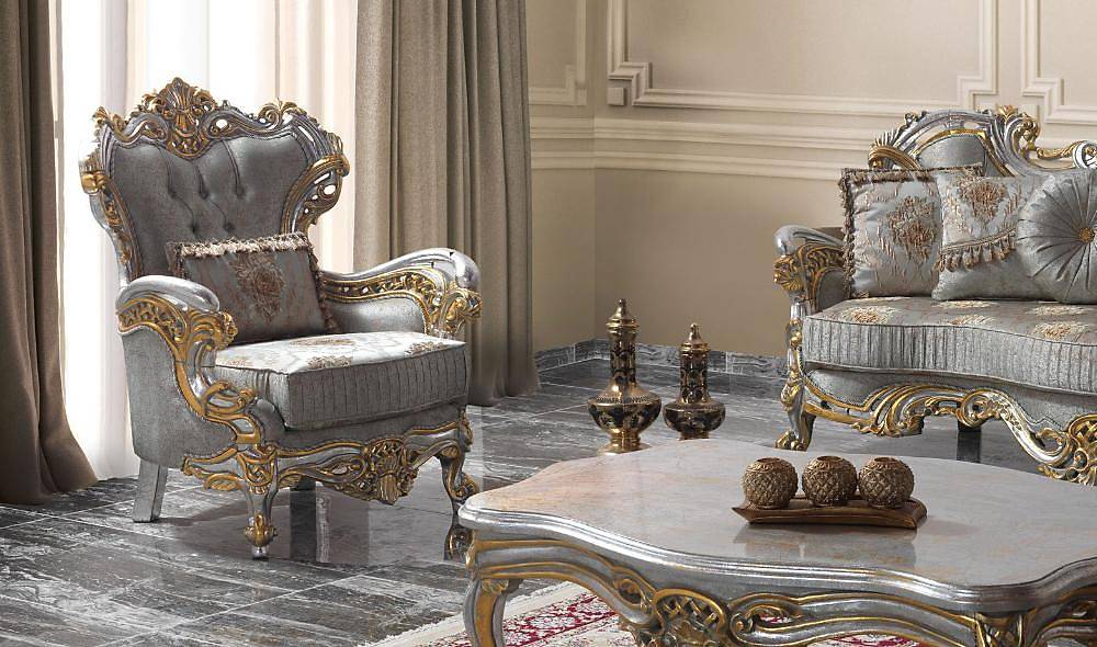 Vetro Klasik Koltuk Takımı İndirimli Mobilya