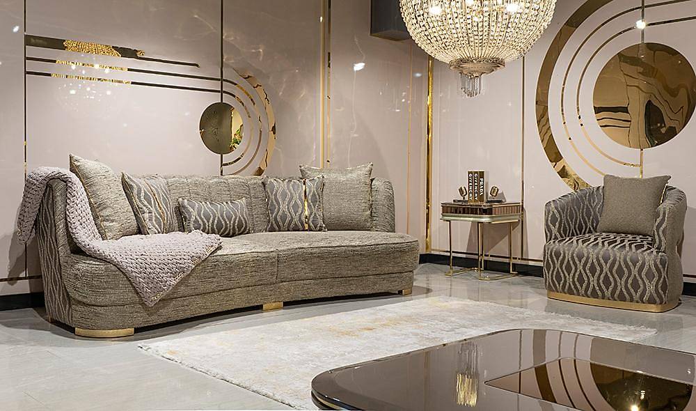 Elsiyum Klasik Koltuk Takımı İndirimli Mobilya