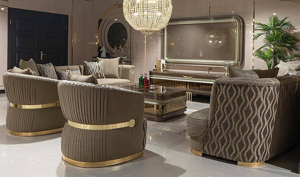 Elsiyum Klasik Koltuk Takımı İndirimli Mobilya