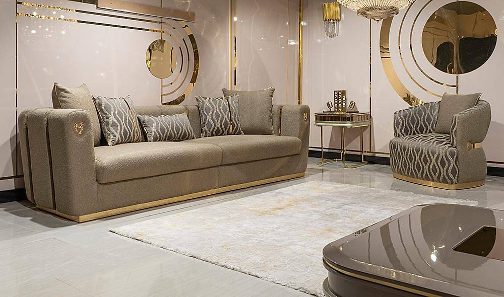 Elsiyum Klasik Koltuk Takımı İndirimli Mobilya