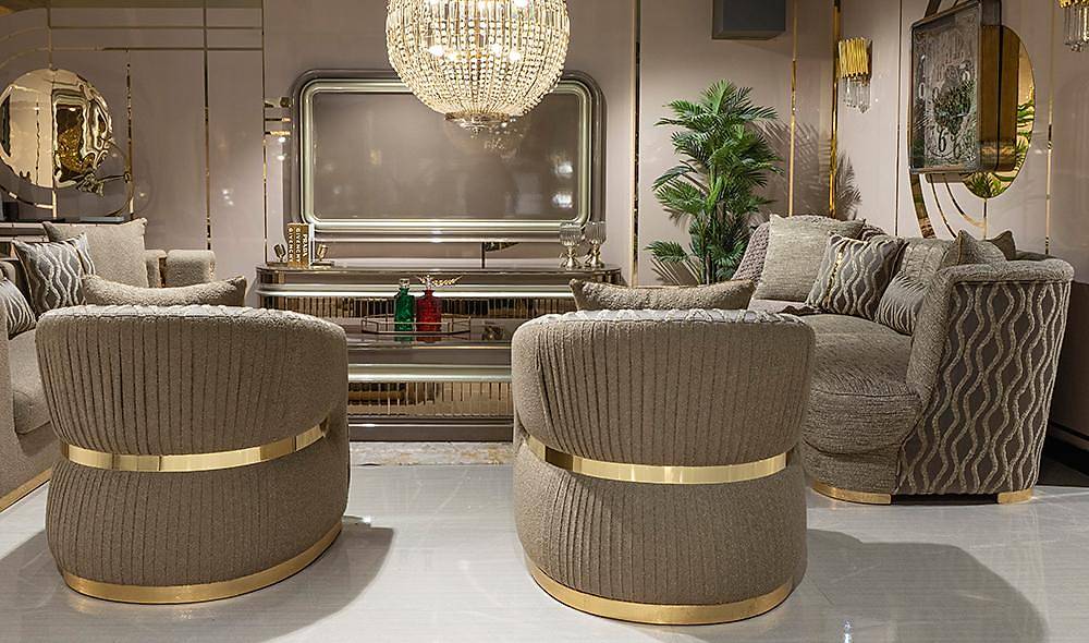 Elsiyum Klasik Koltuk Takımı İndirimli Mobilya