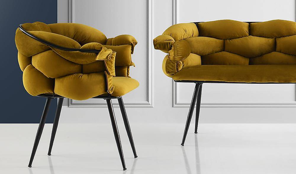 Balon Yeşil Çay Seti Koltuk V2 Çay Seti Koltuk