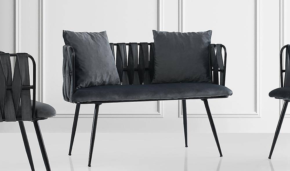 Çınar Antrasit Çay Seti Koltuk Çay Seti Koltuk