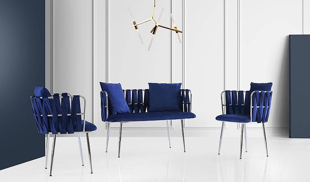 Çınar Mavi Çay Seti Koltuk Çay Seti Koltuk