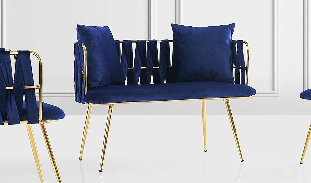 Çınar Mavi Çay Seti Koltuk V2 Çay Seti Koltuk