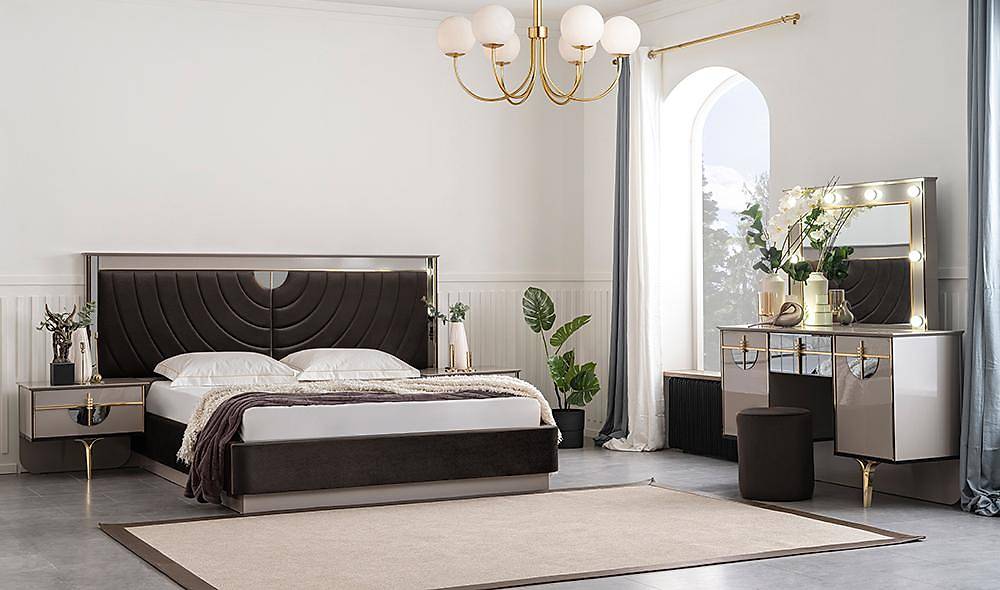 Arcadia Bazalı Yatak OdasıModern Yatak Odası