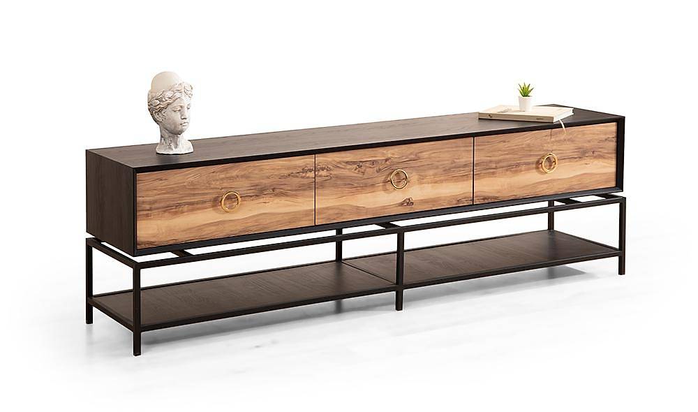 Kent Tv Sehpası - Siyah İndirimli Mobilya