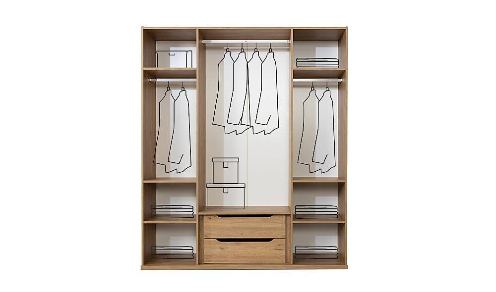 Pena Bazalı Yatak Odası - Köşe Dolaplı Giyinme Odası