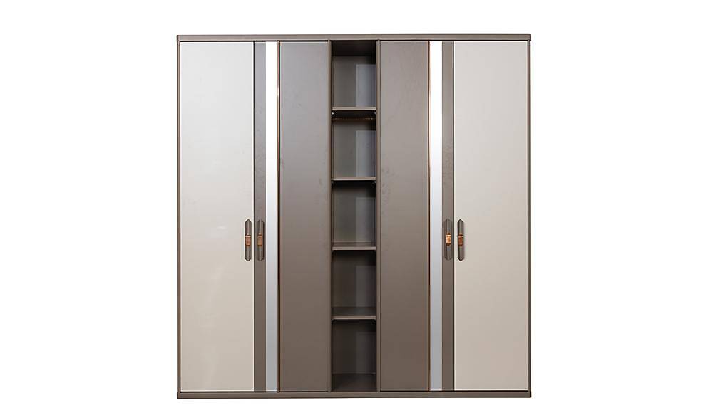 Valdes Bazalı Yatak Odası - Köşe Dolaplı Giyinme Odası