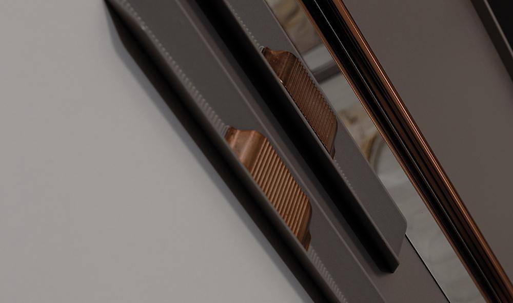 Valdes Bazalı Yatak Odası - Köşe Dolaplı Giyinme Odası