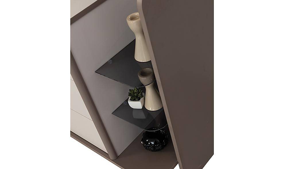 Valdes Bazalı Yatak Odası - Köşe Dolaplı Giyinme Odası