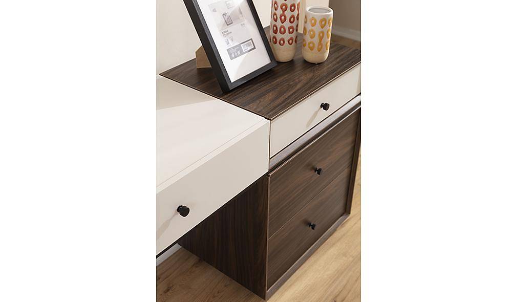 Martha Bazalı Yatak Odası - Köşe Dolaplı Giyinme Odası